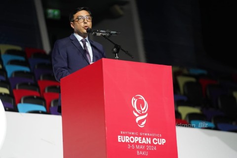 Фарид Гаибов: "Рад приветствовать всех на первом Кубке Европы в Баку" - ФОТО - ВИДЕО