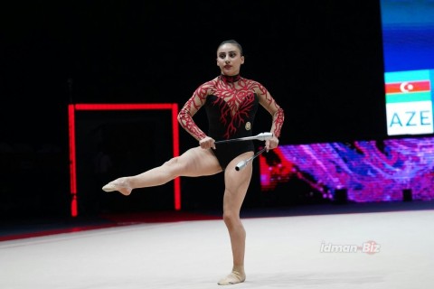 Zörhə Ağamirova 3 növdə finala vəsiqə qazanıb - FOTO