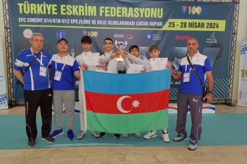 2 medals from Azerbaijani fencers in Antalya - PHOTO