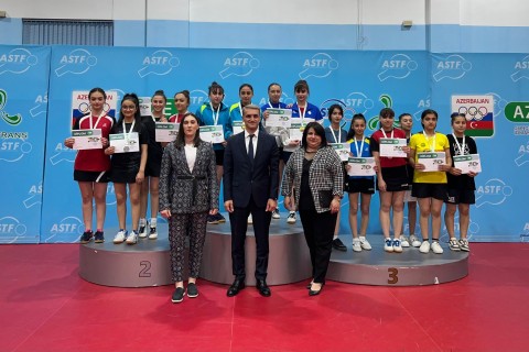 Определены сильнейшие настольные теннисисты Азербайджана