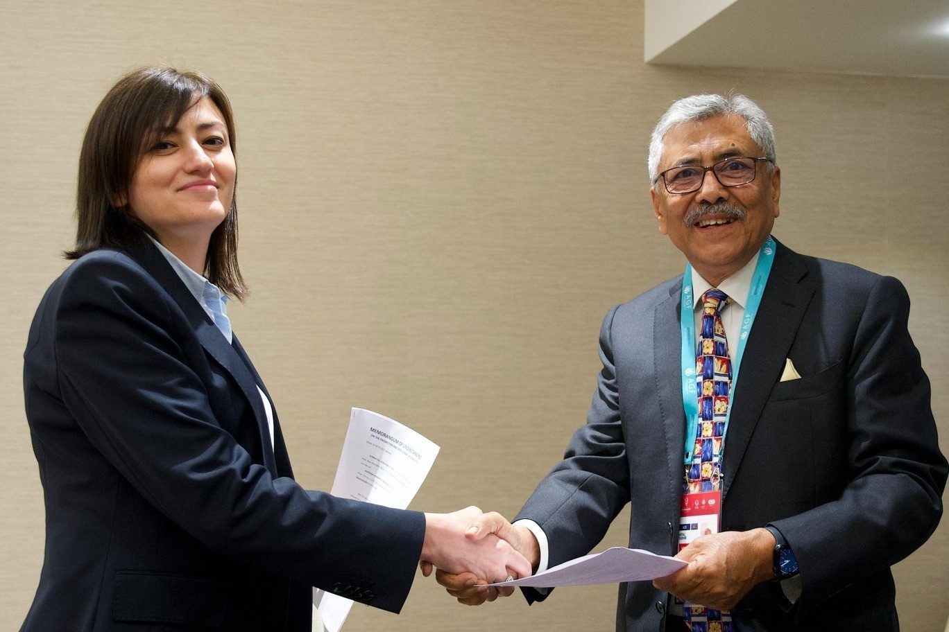 Memorandum between India and Azerbaijan Gymnastics Federations - PHOTO