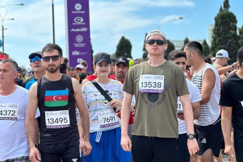 Heydər Əliyev Fondunun təşəbbüsü ilə “Bakı Marafonu 2024” keçirilir - FOTO