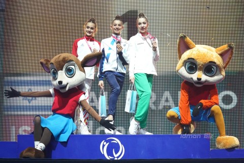 Все победители и призеры заключительного дня Кубка Европы в Баку - ФОТО