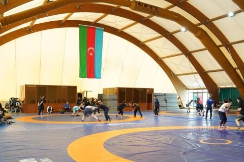 Azerbaijan wrestlers begin final preparations for European Championship