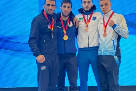 Avropa çempionatında 3 qızıl və 2 gümüş medal - FOTO