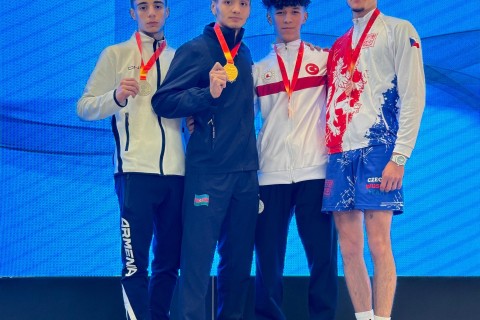 3 золотые и 2 серебряные медали на чемпионате Европы - ФОТО