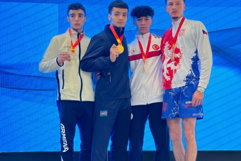 Avropa çempionatında 3 qızıl və 2 gümüş medal - FOTO