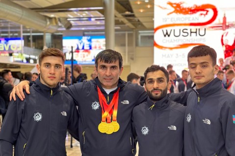 Avropa çempionatında 3 qızıl və 2 gümüş medal - FOTO