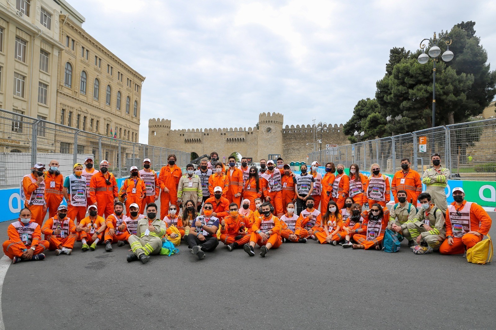 Training of marshals for Azerbaijan Grand Prix started - PHOTO