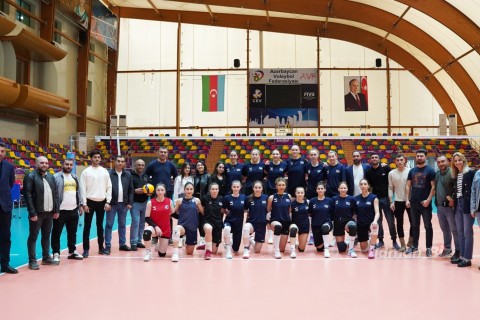 Azerbaijan continues to prepare for the Golden European League - PHOTO - VIDEO