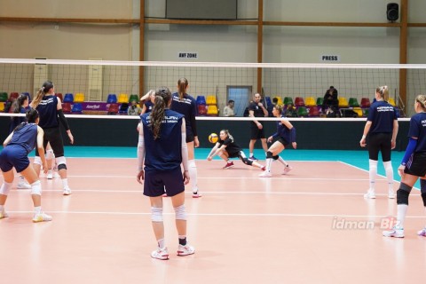 Azerbaijan continues to prepare for the Golden European League - PHOTO - VIDEO