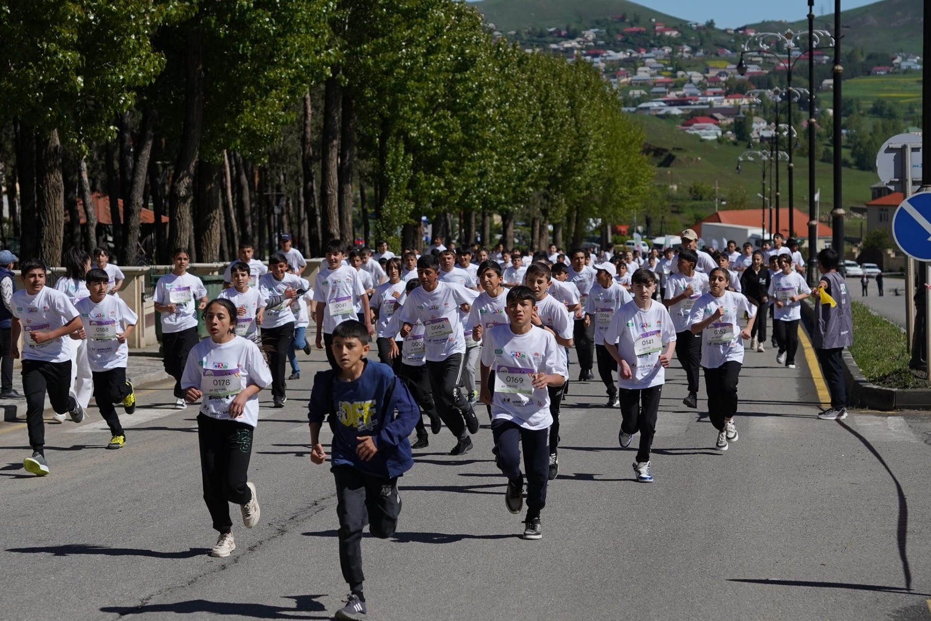 Gədəbəydə “Yaşıl marafon" qaçışı - FOTO