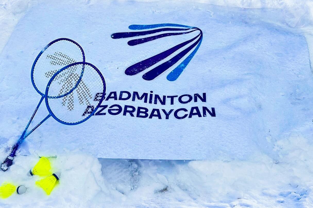 Badmintonçularımızdan 3751 m hündürlükdə oyun - FOTO