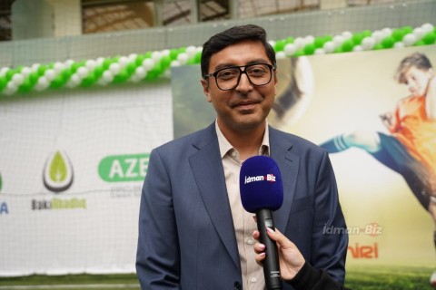 Farid Gayibov: " It is a big step for the development of children's football" - VIDEO
