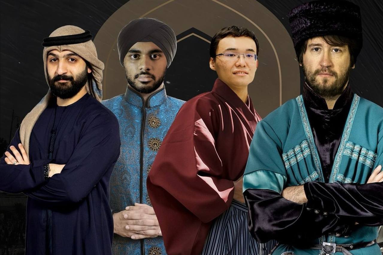 Teimour Radjabov in the poster of Sharjah Masters