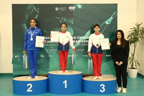 Чемпионат Баку по спортивной гимнастике завершен