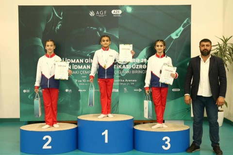 Чемпионат Баку по спортивной гимнастике завершен