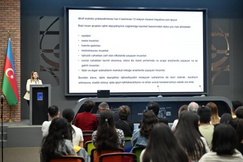 “İdman və ekologiya” mövzusunda seminar - FOTO