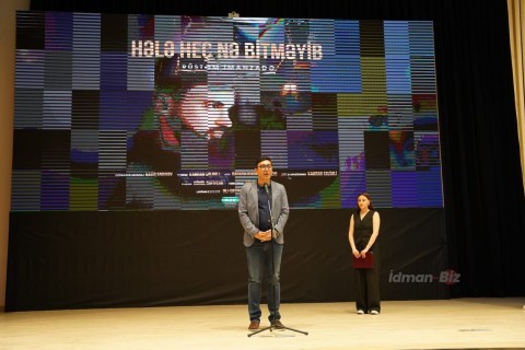 "Nothing is done yet - Rustam Imanzade" - PHOTO