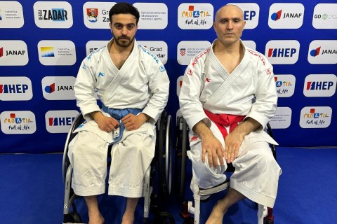 Azerbaijani veteran para-karate fighters have conquered Europe