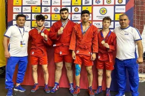 Azərbaycan millisi Avropa çempionatında daha 7 medal qazanıb - FOTO