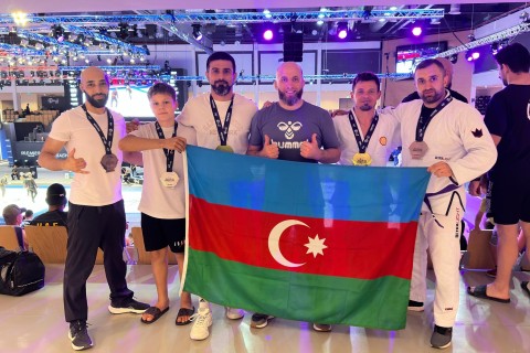 Azerbaijani athletes won 13 medals in Abu Dhabi - PHOTO