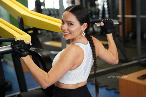 Singer Rilaya reveals the secret of the ideal body - Exclusively on Idman.biz TV - PHOTO - VIDEO