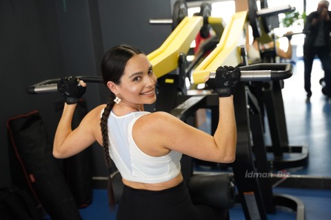 Singer Rilaya reveals the secret of the ideal body - Exclusively on Idman.biz TV - PHOTO - VIDEO