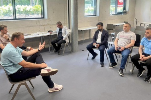 Ayxan Abbasov PSV və “Feyenoord”un düşərgəsində - FOTO