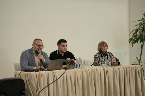 Мастер-класс в Баку от президента Федерации гимнастики Сербии - ФОТО