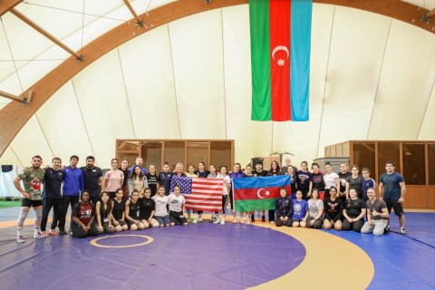 US women's wrestling coaches are visiting Azerbaijan - PHOTO