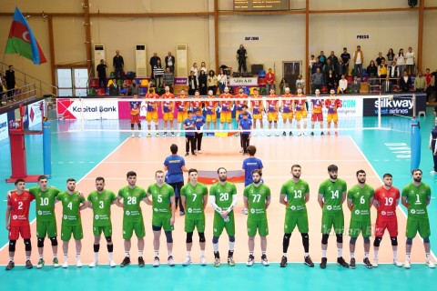 Азербайджан проиграл Румынии на старте Золотой Евролиги - ВИДЕО - ФОТО