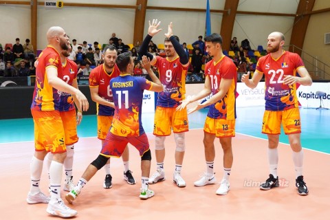 Азербайджан проиграл Румынии на старте Золотой Евролиги - ВИДЕО - ФОТО