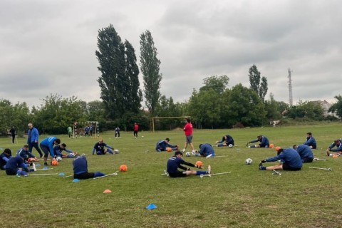 Turkish club at the training camp in Guba – PHOTO