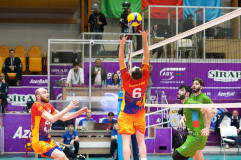 Азербайджан проиграл Румынии на старте Золотой Евролиги - ВИДЕО - ФОТО