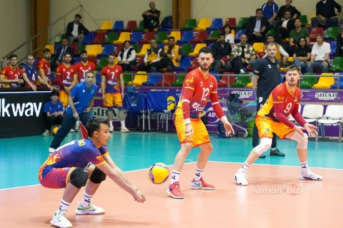 Азербайджан проиграл Румынии на старте Золотой Евролиги - ВИДЕО - ФОТО