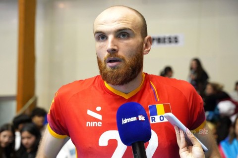 Romanian volleyball player: "Azerbaijan organizes these competitions a high level"