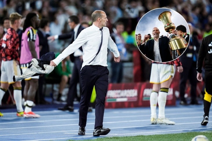 Аллегри уходит из "Ювентуса" королём. А за его спиной всё горит