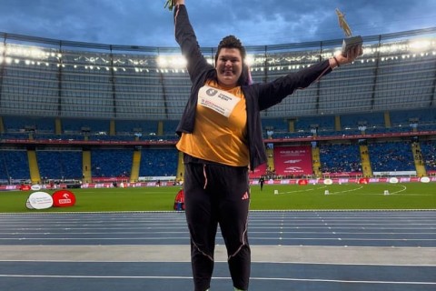 Azerbaijani athlete won gold in Poland