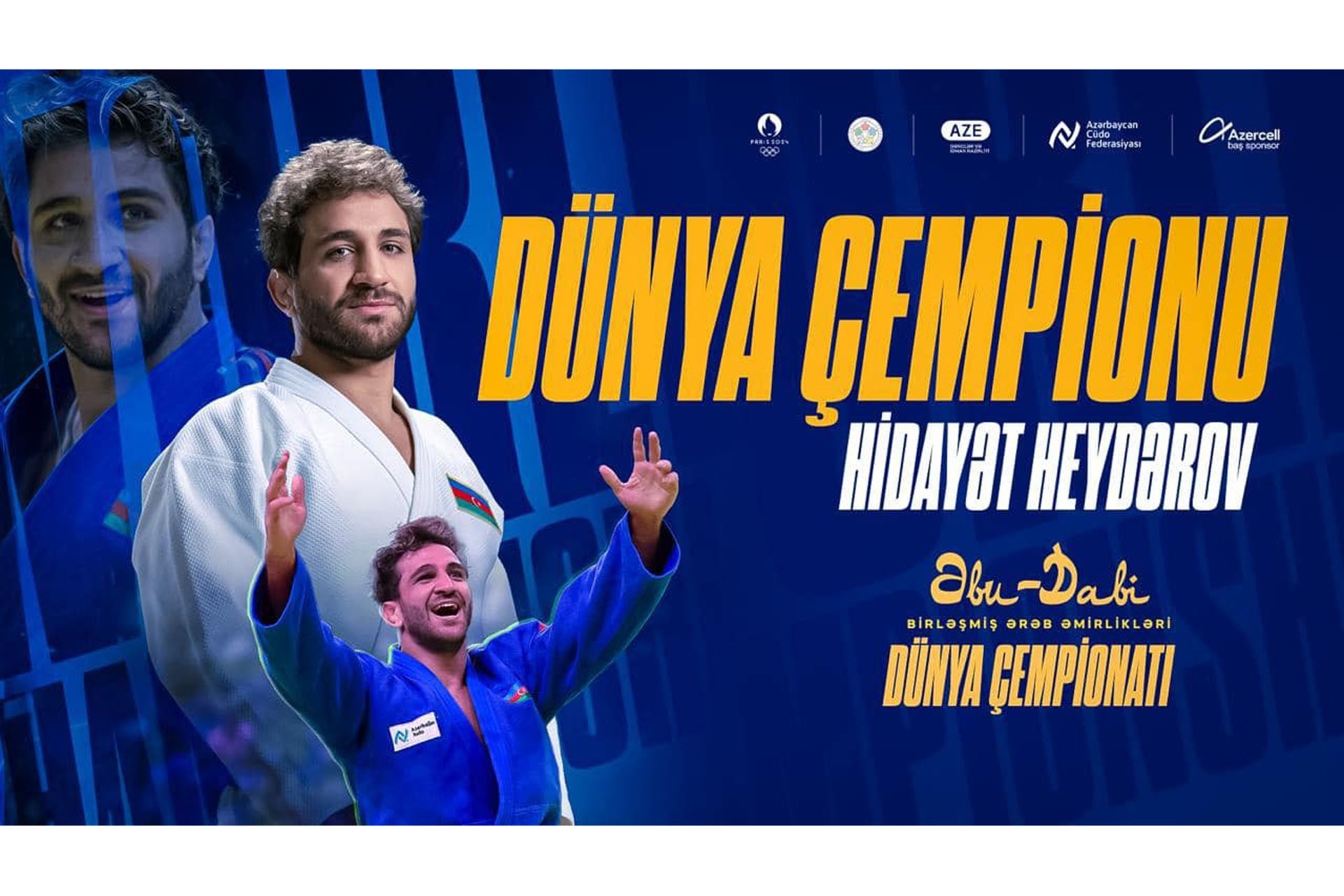Hidayət Heydərov dünya çempionu olub - VİDEO - FOTO