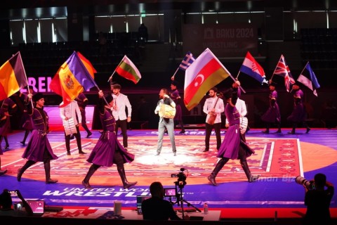 Bakıda Avropa çempionatının açılış mərasimi keçirilib - FOTO