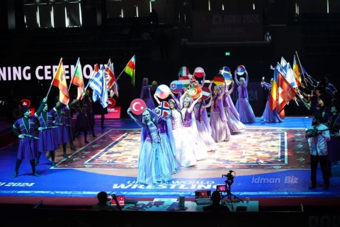 В Баку прошла церемония открытия чемпионата Европы - ФОТО