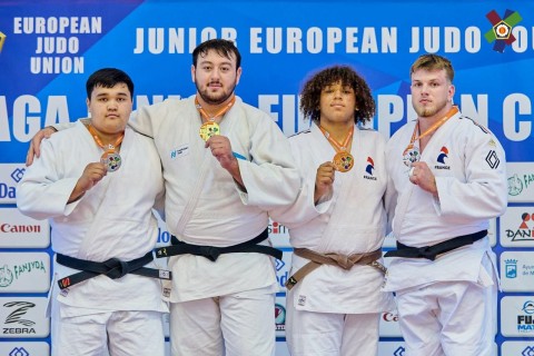 Наши дзюдоисты завоевали 2 золотые, 1 серебряную и 3 бронзовые медали на Кубке Европы - ФОТО