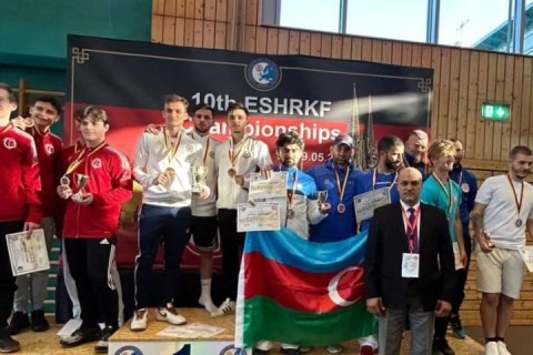 Karateçilərimiz Avropa çempionatında 3 medal qazanıb - FOTO