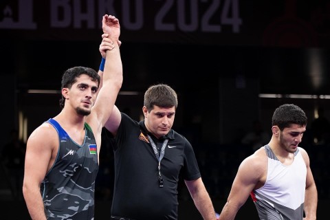 Чемпионат Европы: Хасай Гасанлы и Зия Бабашов в финале - ФОТО