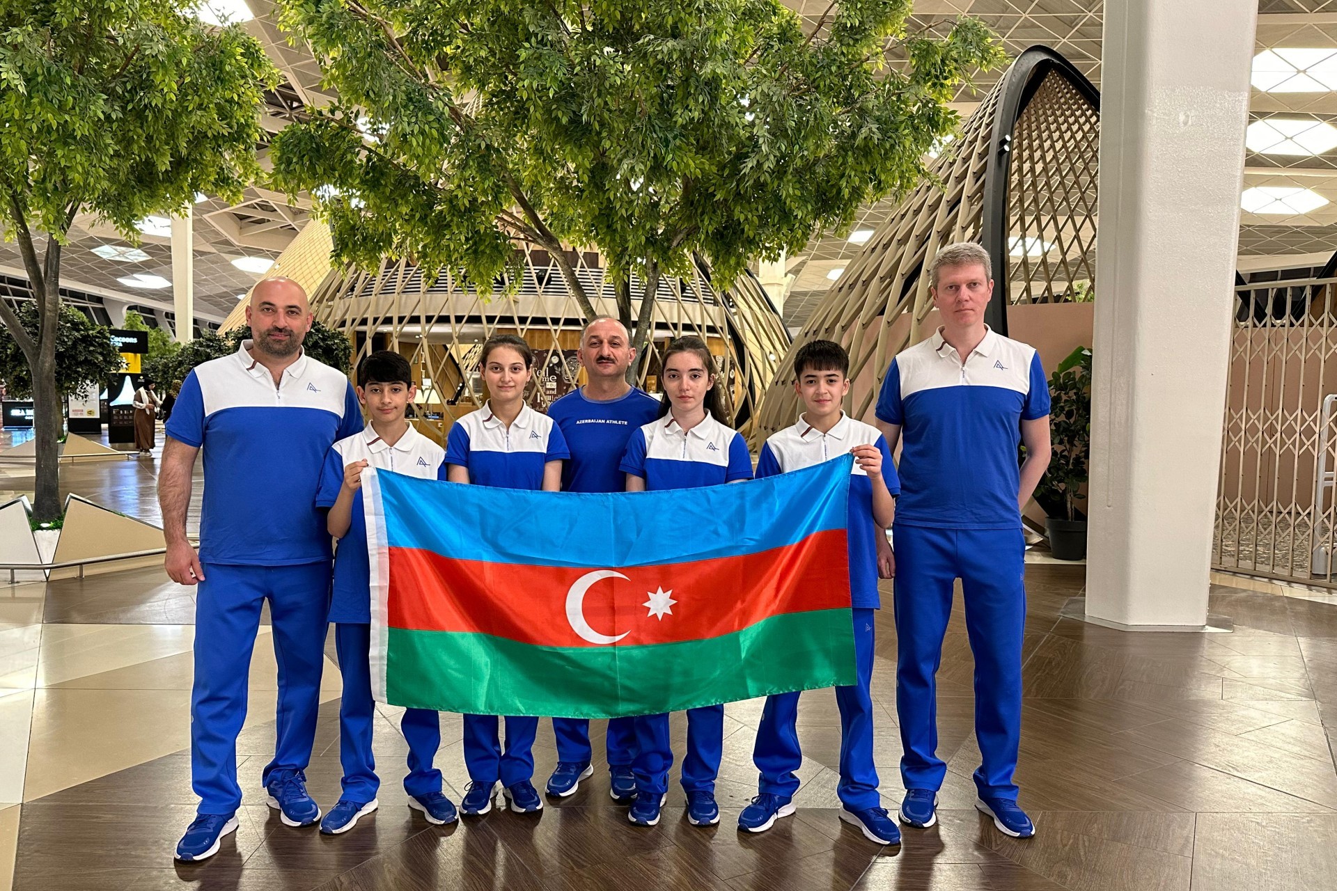 Azerbaijani table tennis players in the European Championship