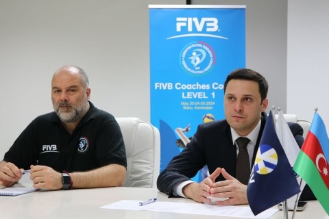 Семинар для тренеров по волейболу - ФОТО