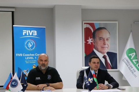 Семинар для тренеров по волейболу - ФОТО