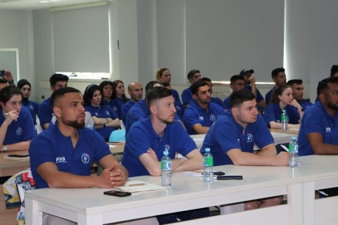 Семинар для тренеров по волейболу - ФОТО