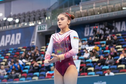 İdman gimnastlarımız Dünya kubokunda - FOTO